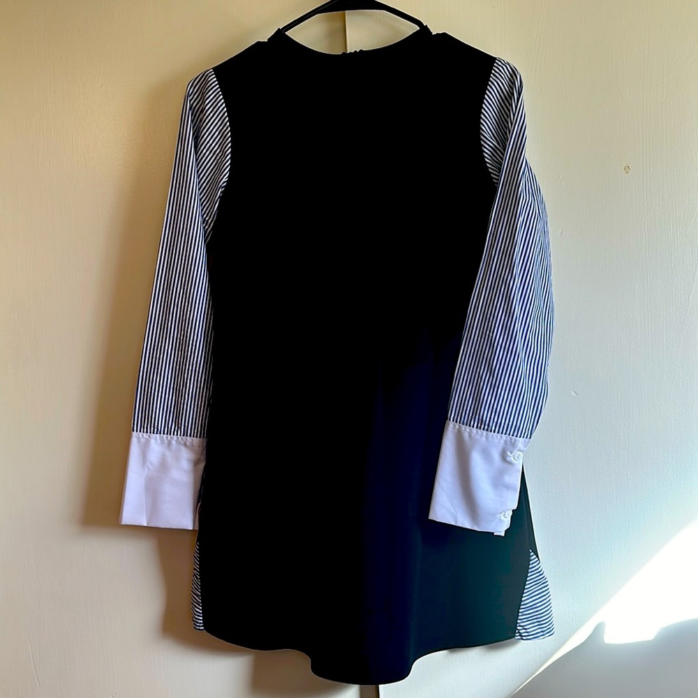ZARA A-Line Mini Dress Black Medium